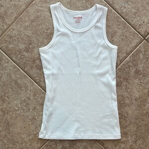 Cat & Jack White Sleeveless Top